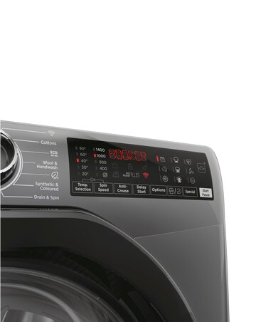 Hoover H-WASH 350 H3WPS4146TAMBR80 14kg, Washing Machine, Graphite + install