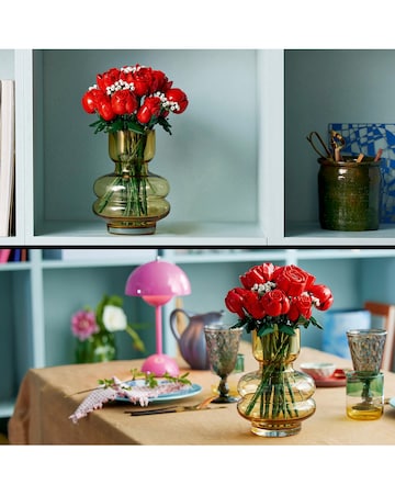 LEGO Icons Bouquet of Roses Flowers Set for Adults 10328