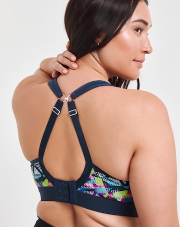 Panache High Impact Non Wired Sports Bra Graphic Print