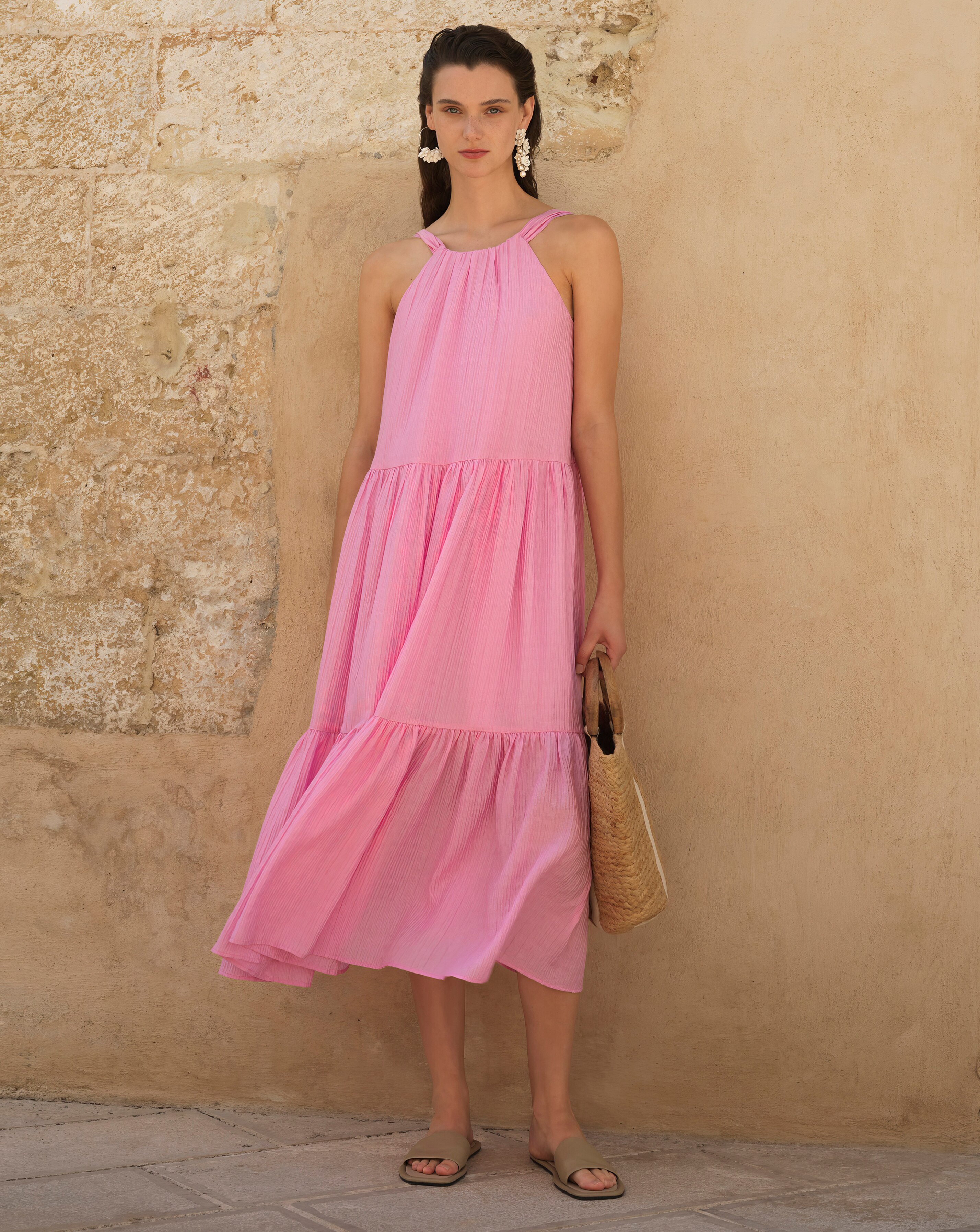 French Connection Aleska Textured Dress | JD Williams