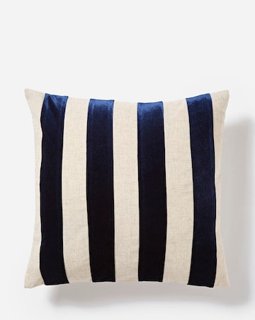 Flocked Stripe Cushion