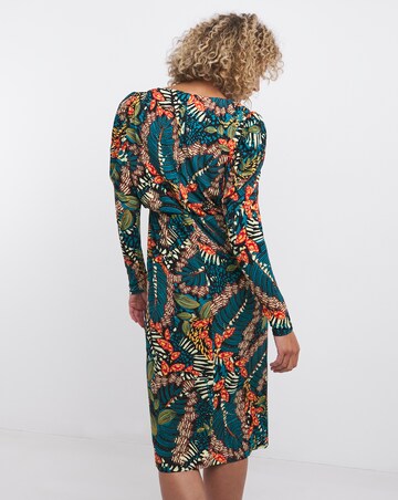 Joanna Hope Luxe Jersey Wrap Midi Dress