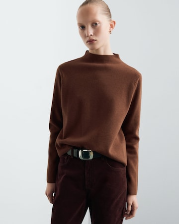 Mango High Neck Sweater