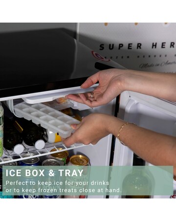 Kuhla KTTF0E6B-1004 Amp Design Table Top Mini Fridge