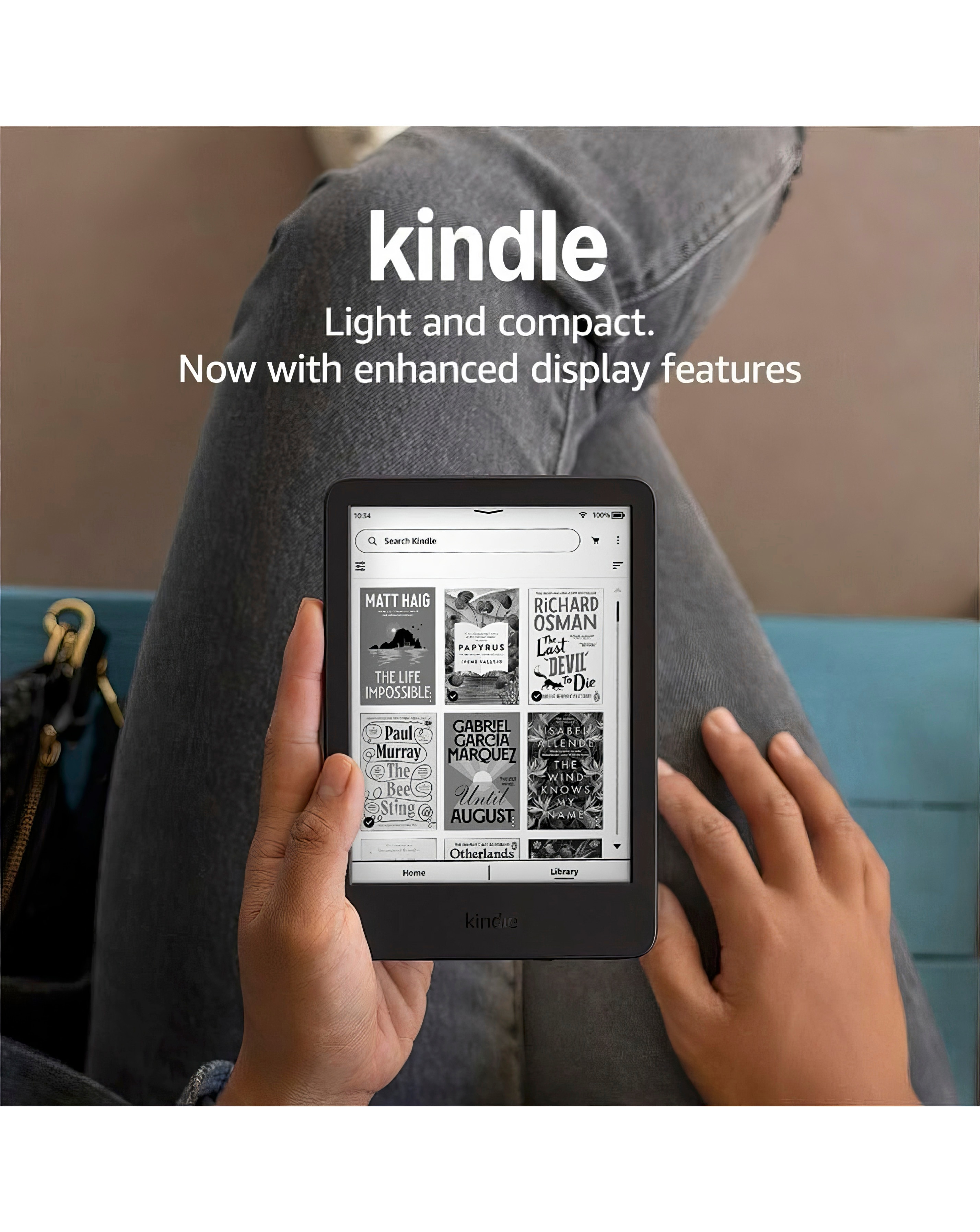 Amazon Kindle (2024) 6in 16GB E-Reader - Black | JD Williams