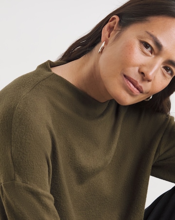 Soft Touch Slash Neck Top