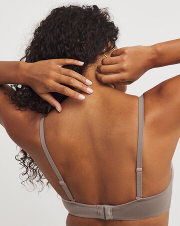 Figleaves Smoothing Multiway Underwired Balcony Bra B-GG - Mocha