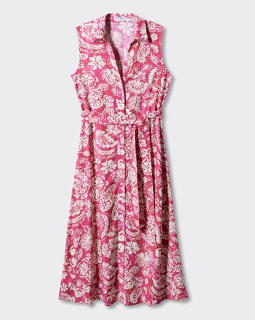 Mango Belted Shirt Dress