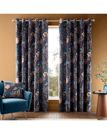 Exotic Leaves Curtains