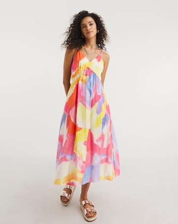 French Connection Isadora Faron Drape Sun Dress