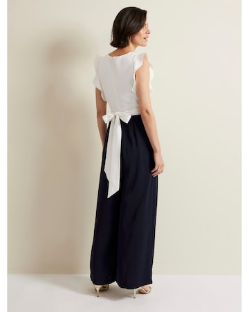 Phase Eight Ayla Corsage Colourblock Jumpsuit