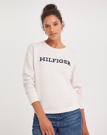 Tommy Hilfiger Monotype Embroidery Sweatshirt