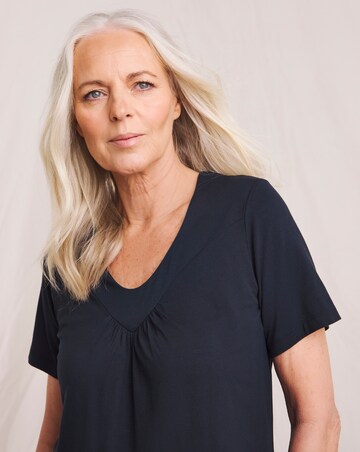 Julipa Lace Back Jersey Top