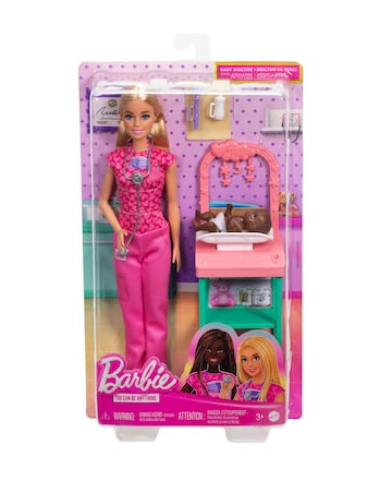 Barbie Baby Doctor Doll and Playset