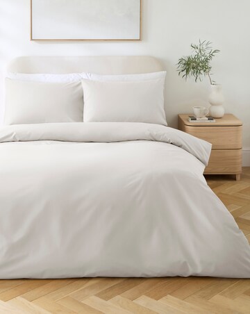Non Iron Plain Dye Extra Deep 38cm Fitted Sheet