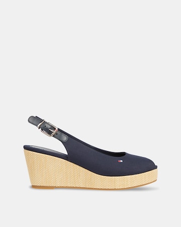 Tommy Hilfiger Iconic Elba Sling Back Wedge