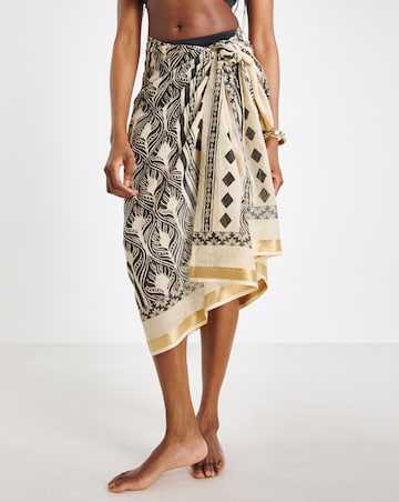 JD Williams Border Print Sarong