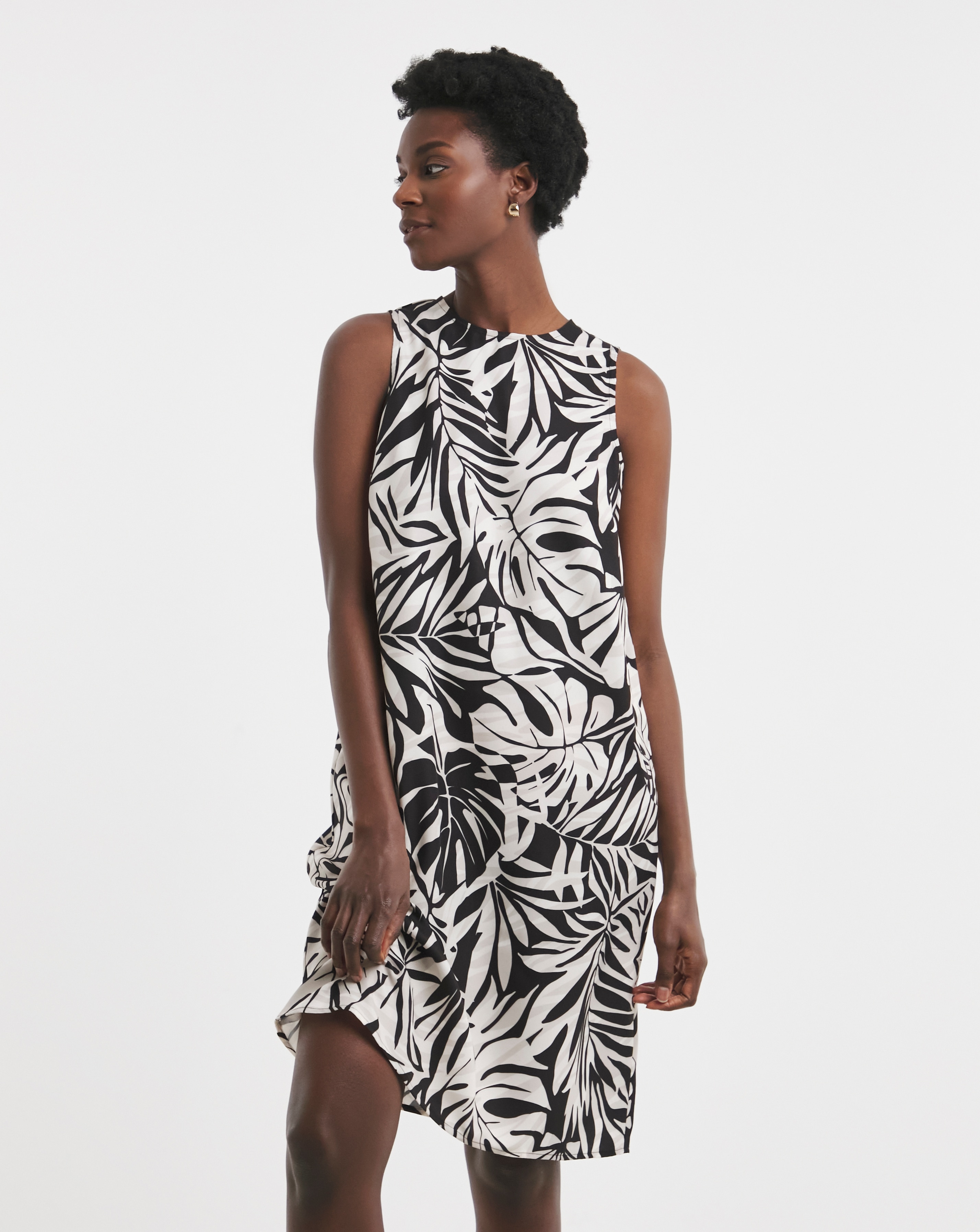 Sleeveless Shift Dress | JD Williams