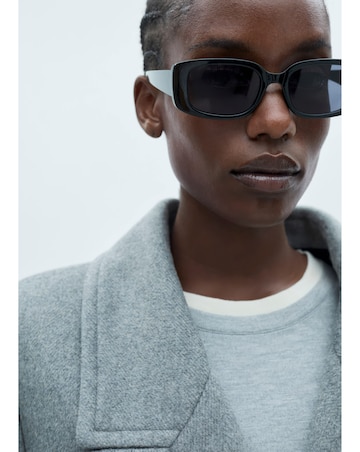 Mango Double Breasted Wool Coat