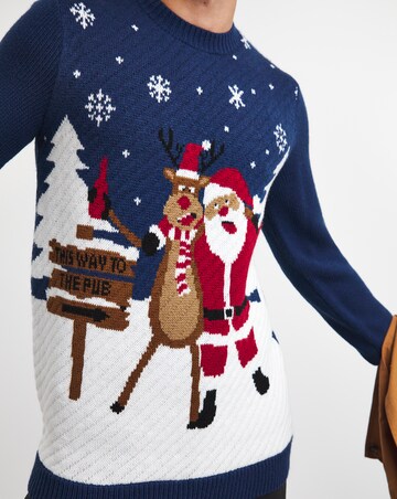 Christmas Novelty Santa Jumper