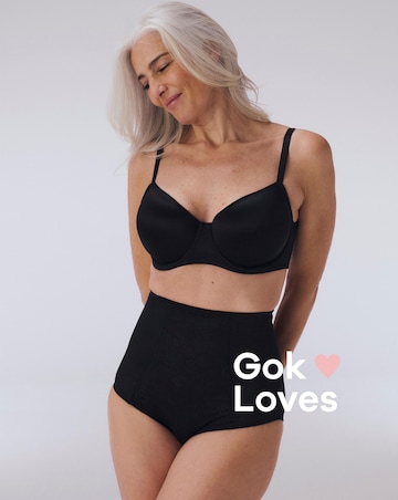 MAGISCULPT (3 Pack) Firm Control High Waist Tummy Control Knickers Blk/Wht/Alm