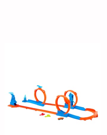 Hot Wheels Track Creator- Triple Loop Frenzy Kit