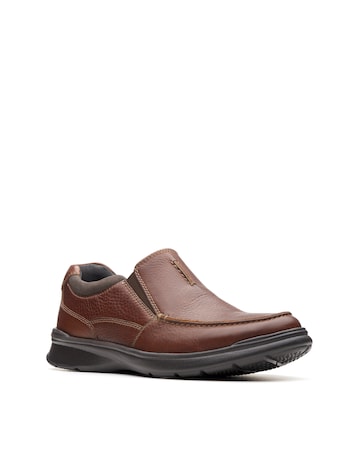 Clarks Cotrell Free Shoes - Tobacco