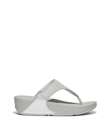 Fit Flop Lulu Shimmer Toe-Post Sandals Standard Fit