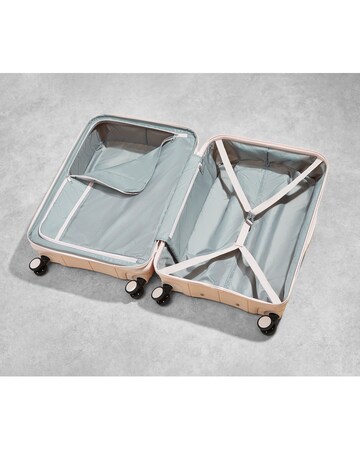 Rock Pixel Medium Suitcase - Pastel Pink