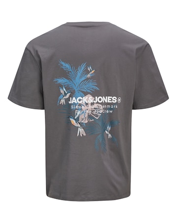 Jack & Jones Hawaii Back Graphic T-Shirt 2 Pack - Multi