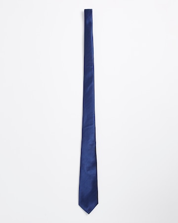 Navy Plain Tie