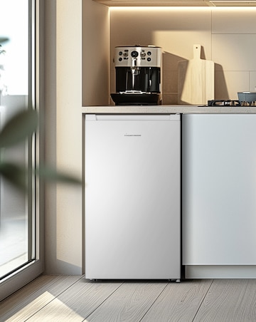 Fridgemaster MUZ4860E Under Counter Freezer - White E Rated 85 CM