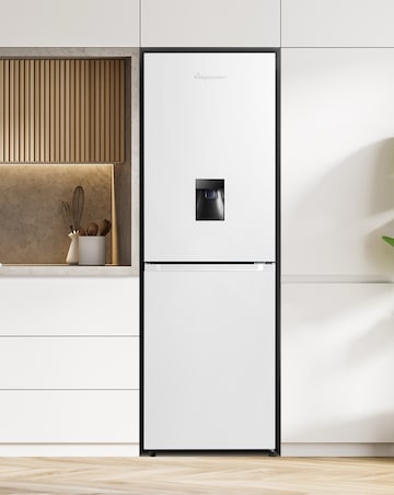 Fridgemaster MC55251DE Fridge Freezer White