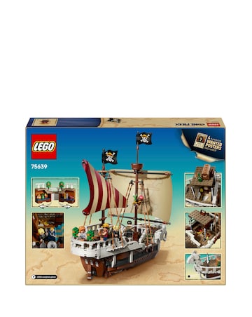 LEGO ONE PIECE The Going Merry Pirate Ship, Boat Set Building Toy 75639