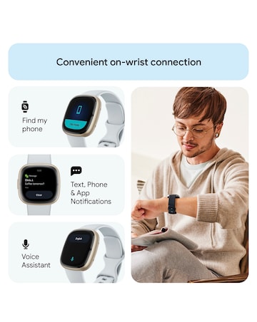 Fitbit Sense 2 Smart Watch - Blue Mist