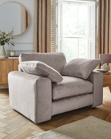 Hunter Chenille Snuggler Chair