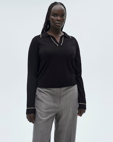 Mango Verta Contrasting Sweater