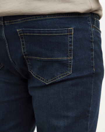 Darkwash Skinny Fit Stretch Jeans