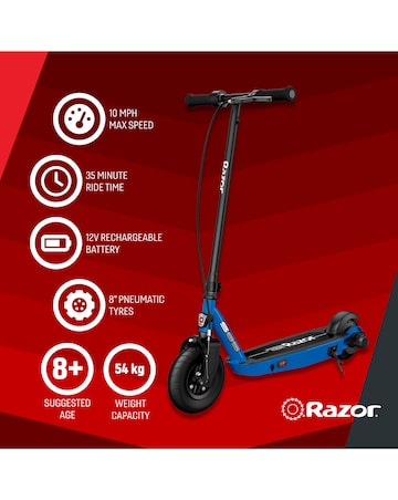 Razor PowerCore S85 12 Volt Scooter - Blue