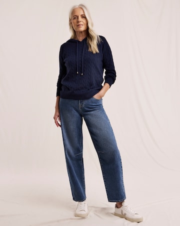 Julipa Cable Knitted Hoodie Co Ord