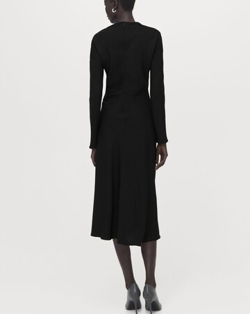 Mango Ruched Midi Dress