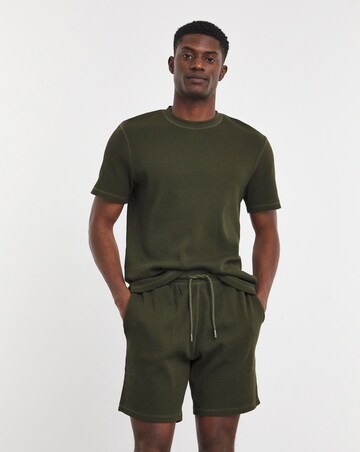 Waffle T-shirt and Shirt Set