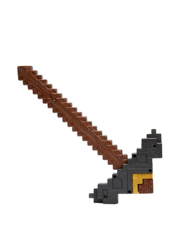 Minecraft Click And Switch Sword And Pickaxe Role-Play 2-In-1 Toy