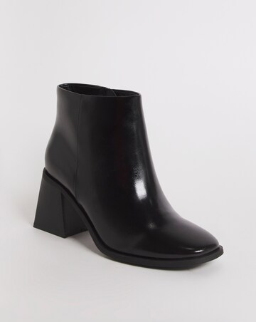 Lois Classic Heeled Ankle Boots Ex Wide EEE Fit