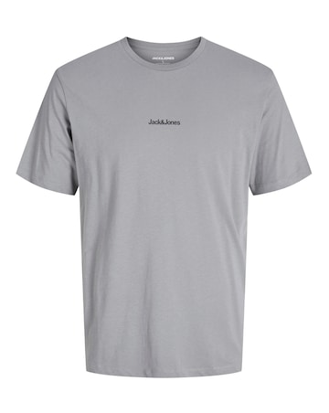 Jack & Jones Mine Back Graphic T-Shirt - Grey