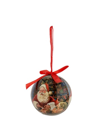 Three Kings Santa's Workshop Baubles - Set of 14