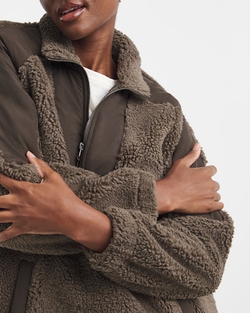 Snowdonia Contrast Funnel Fleece