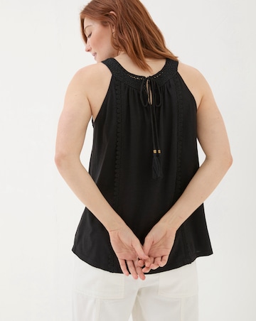 FatFace Nancy Crochet Vest