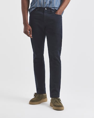 Union Navy Slim Fit Gabardine Jeans