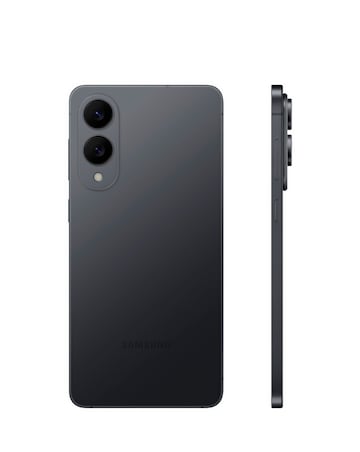 Samsung Galaxy S25 Edge 256GB Black & Samsung Galaxy Buds3 Silver Bundle